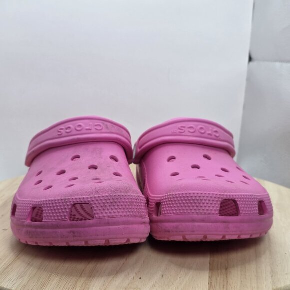 Womens Size 10 - Crocs Classic Clogs Magenta Pink Unisex Mens 8 - Picture 2 of 9